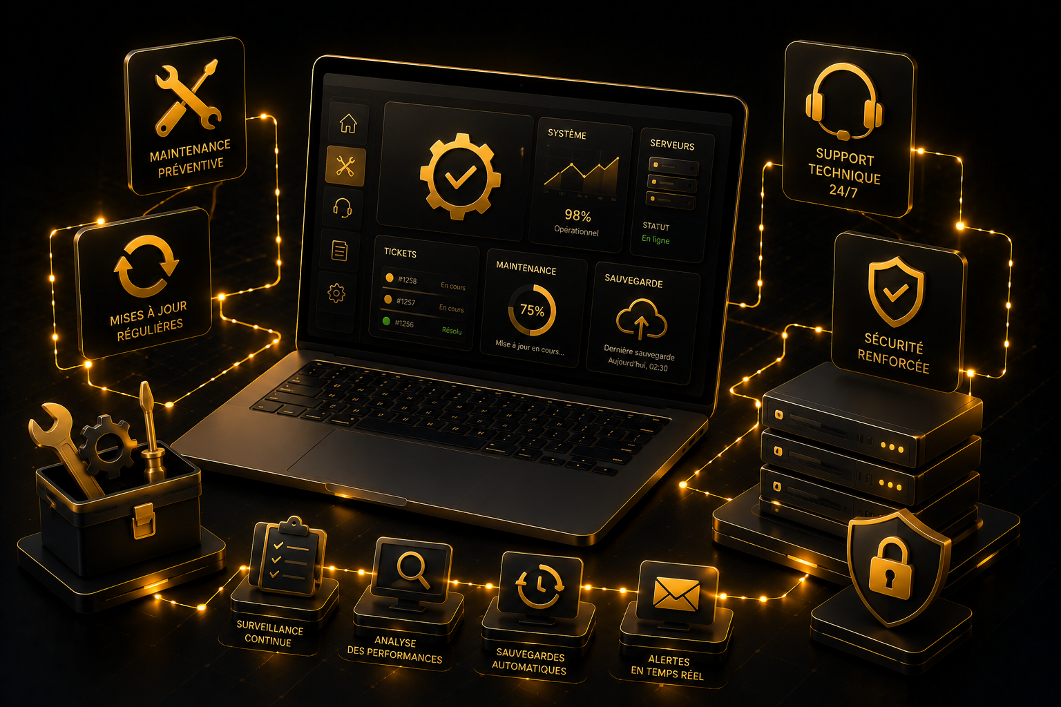 Maintenance et support de site web