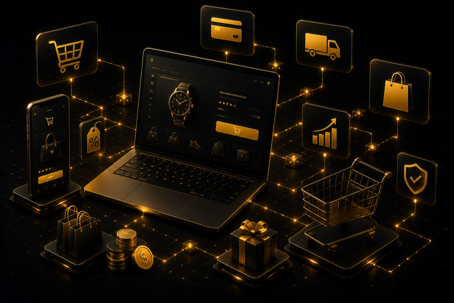 Création de site e-commerce et boutique en ligne